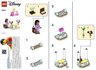 Asha's Welcome Booth polybag, LEGO onderdeelnummer 30661-1