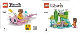 Axolotl Adventure Boat, LEGO onderdeelnummer 42681-1