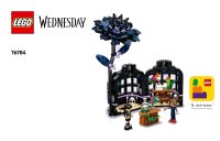 LEGO onderdeel Black Dahlia Flower 76784-1