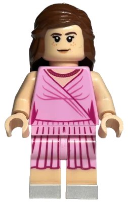 Hermione Granger - Bright Pink Dress, Legs, LEGO onderdeelnummer hp225