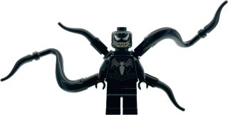 Venom - Tan Teeth, 4 Back Appendages, LEGO onderdeelnummer sh1113