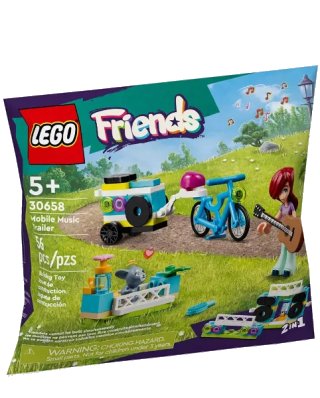 Mobile Music Trailer polybag, LEGO onderdeelnummer 30658-1