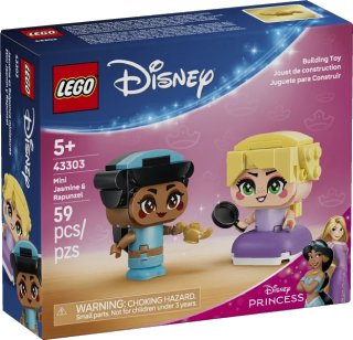 Mini Jasmine & Rapunzel, LEGO onderdeelnummer 43303-1