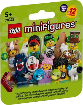 Longboarder, Series 27 (Complete Set with Stand and Accessories), LEGO onderdeelnummer col27-7