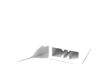 Steen 1 x 2 x 2 met Binnenasthouder, Wit (White), LEGO onderdeelnummer 3245b