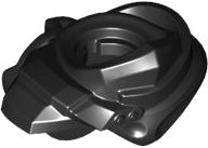Minifiguur Armor Schouderpad en Wrap met Schede voor 2 Katana's, LEGO onderdeelnummer 2188