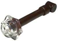 Minifigure, Utensil Wand with Molded Trans-Clear Stud Pattern, LEGO onderdeelnummer 102498pb01
