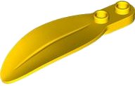 Plant Plaat, Rond 1 x 2 met Blad, LEGO onderdeelnummer 3565