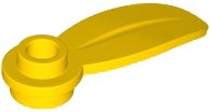 Plant Plate, Round 1 x 1 with Rounded Leaf, LEGO onderdeelnummer 7905