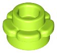 Plaat, Rond 1 x 1 met Bloem Rand (5 Bloembladen), LEGO onderdeelnummer 24866