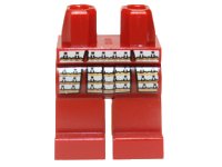 Hips and Legs with Samurai Warrior Pattern, LEGO onderdeelnummer 970c00pb0080