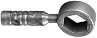 Minifiguur, Gebruiksvoorwerp Gereedschap Ringsleutel - 3-Rib Greep, LEGO onderdeelnummer 11402i